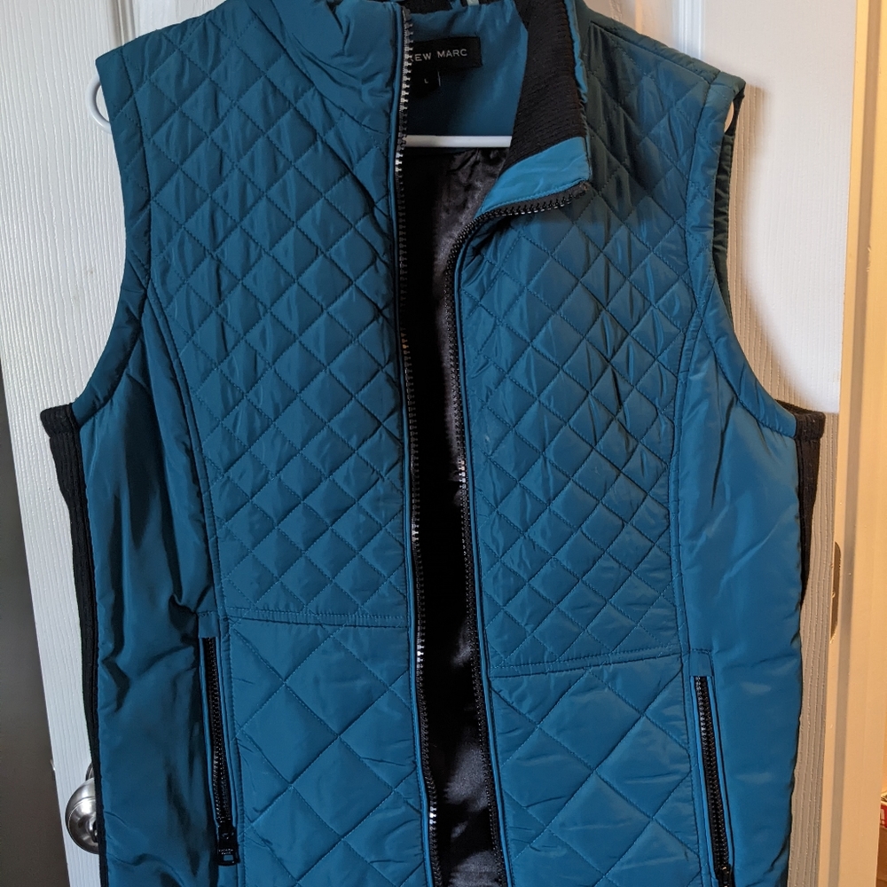 Teal Insulated Vest NWOT